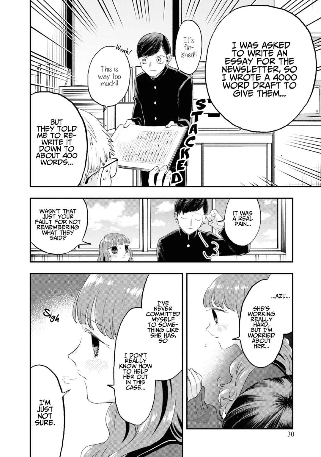 The Overly Straightforward Natsume-kun Can't Properly Confess Chapter 3: Solidarity - Page 4