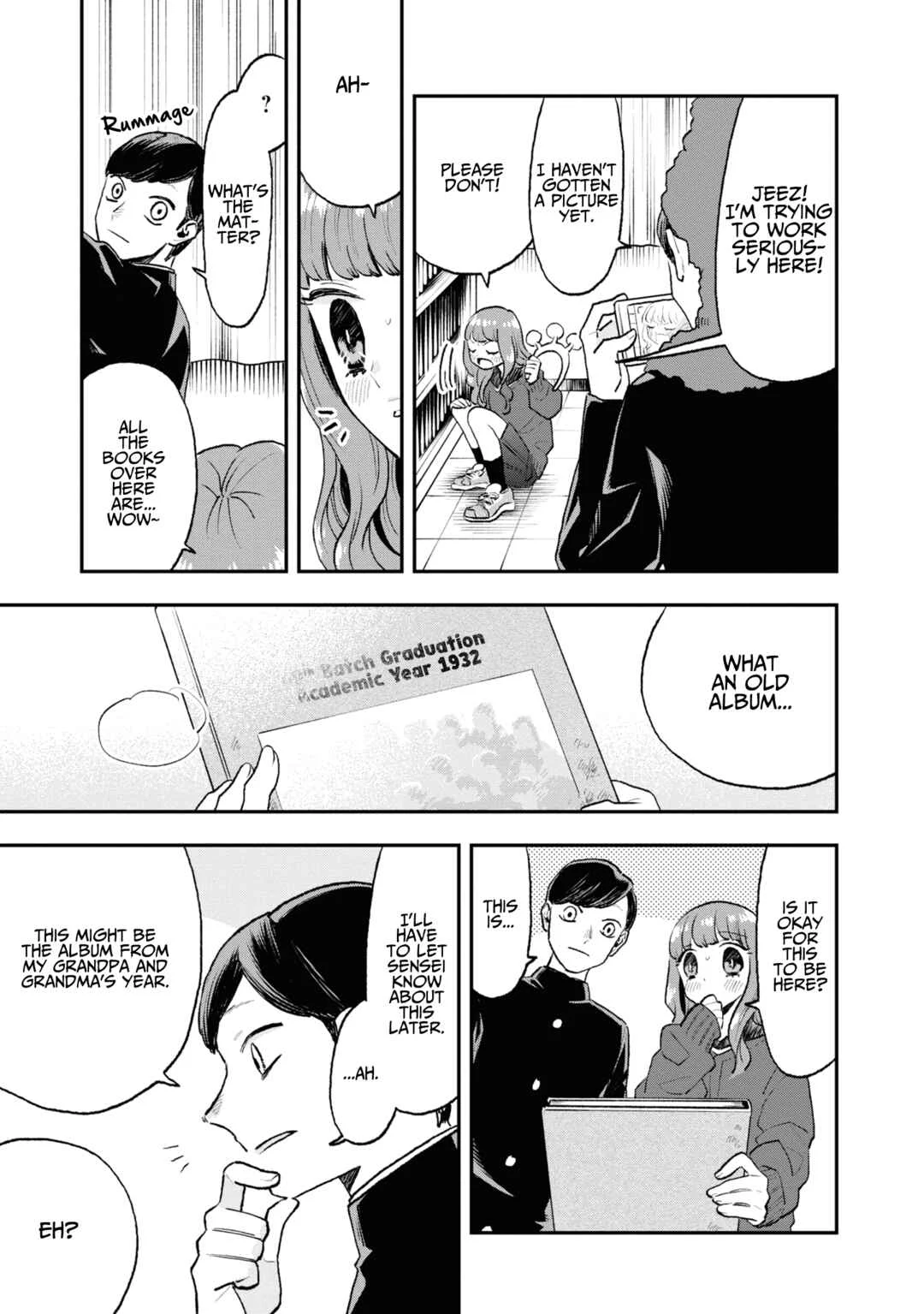 The Overly Straightforward Natsume-kun Can't Properly Confess Chapter 4: Family - Page 9