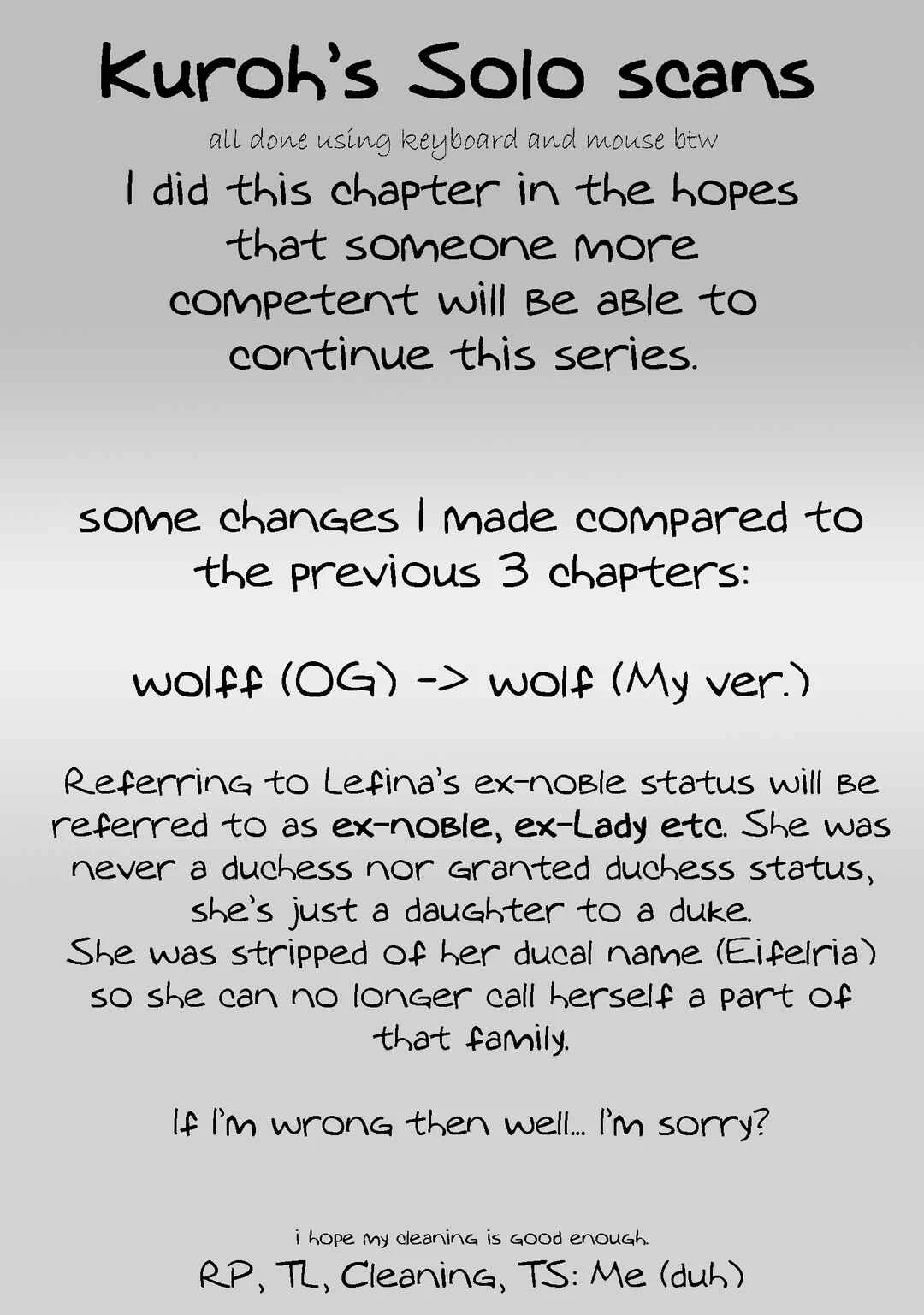 The Role of the Villainess Is No More! Chapter 4 - Page 1