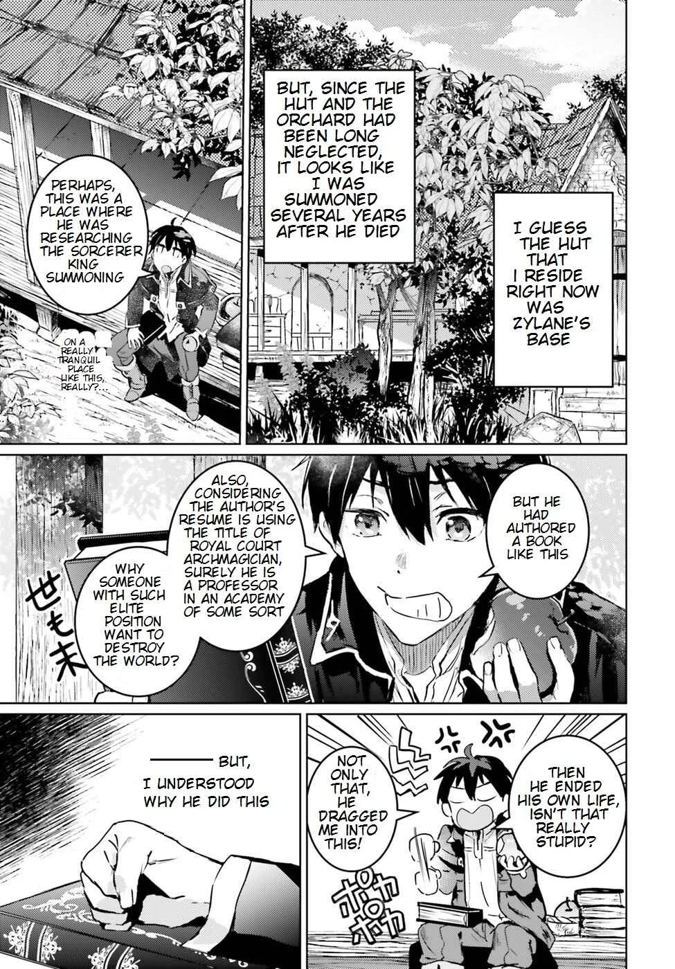 The Sorcerer King of Destruction and the Golem of the Barbarian Queen Chapter 2 - Page 8