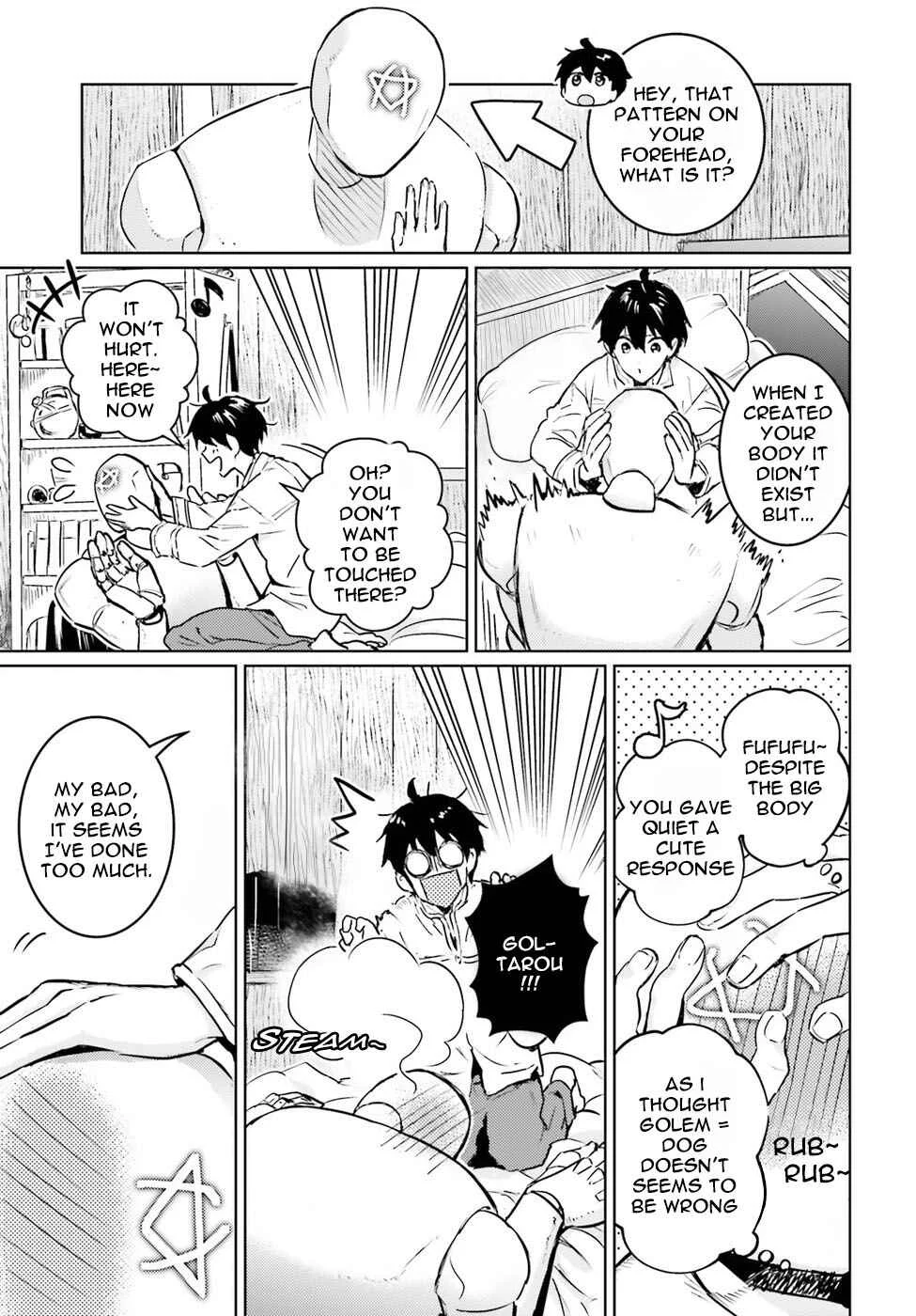 The Sorcerer King of Destruction and the Golem of the Barbarian Queen Chapter 3 - Page 7