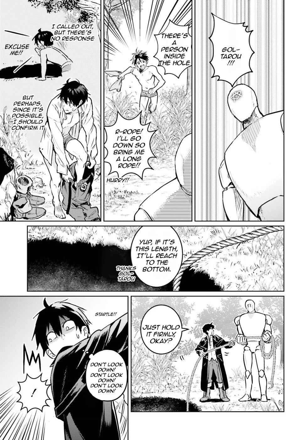The Sorcerer King of Destruction and the Golem of the Barbarian Queen Chapter 3 - Page 13