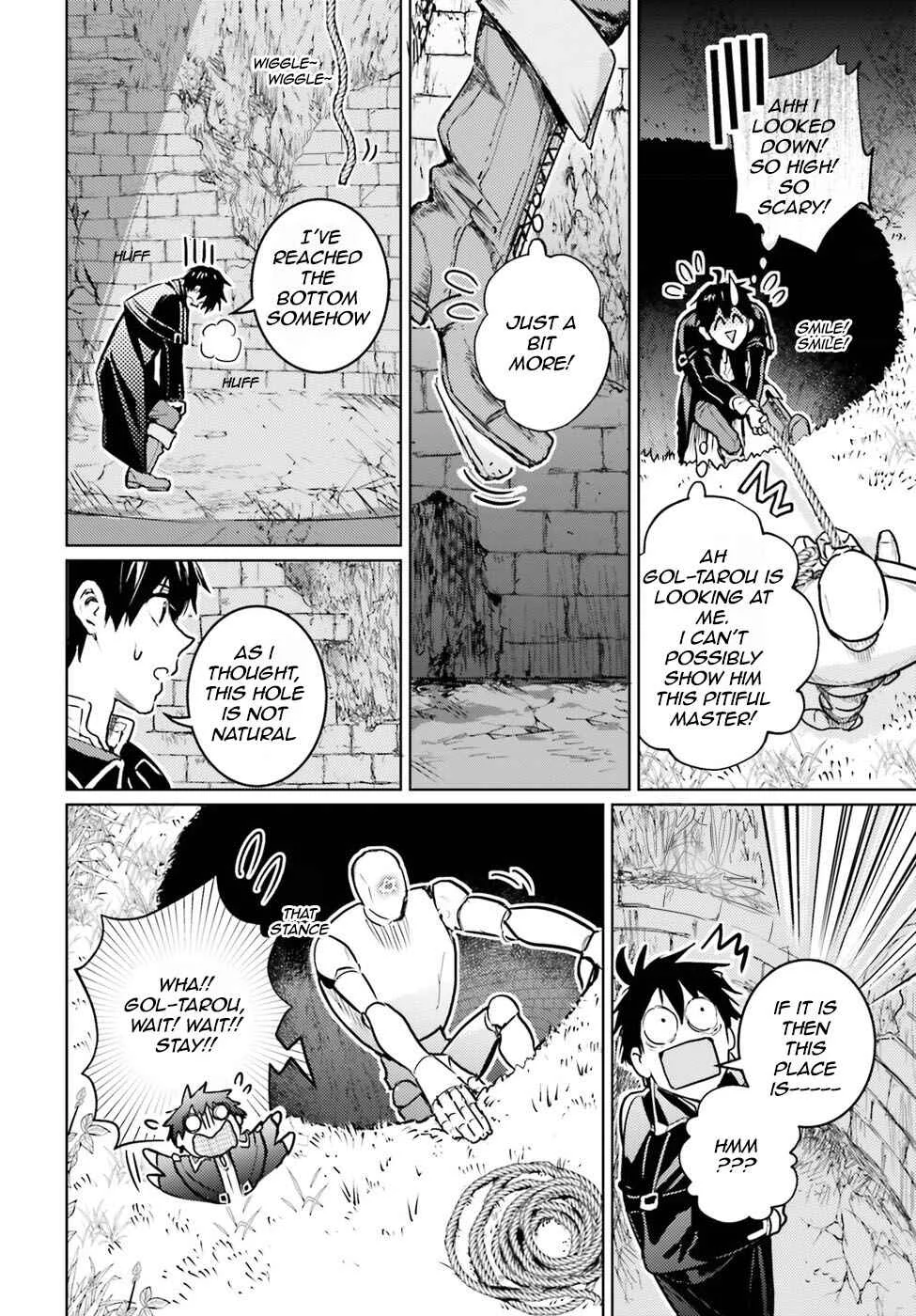 The Sorcerer King of Destruction and the Golem of the Barbarian Queen Chapter 3 - Page 14