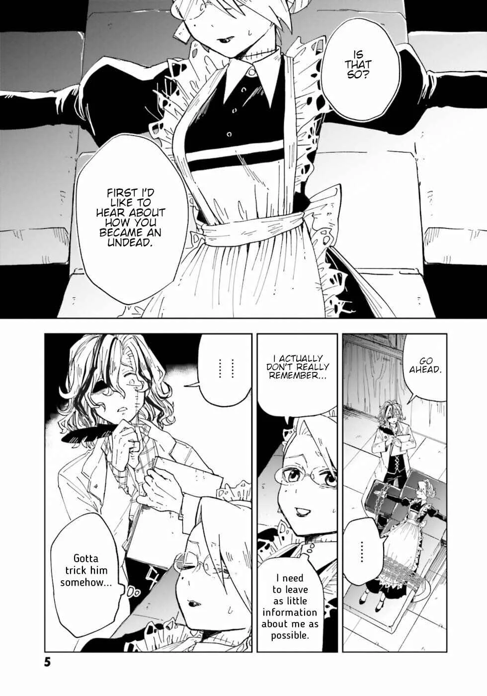 The Splendid Job Of A Monster Maid Chapter 5: Corpse A Corpse 2 - Page 3