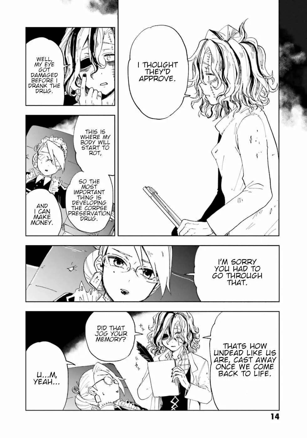 The Splendid Job Of A Monster Maid Chapter 5: Corpse A Corpse 2 - Page 12