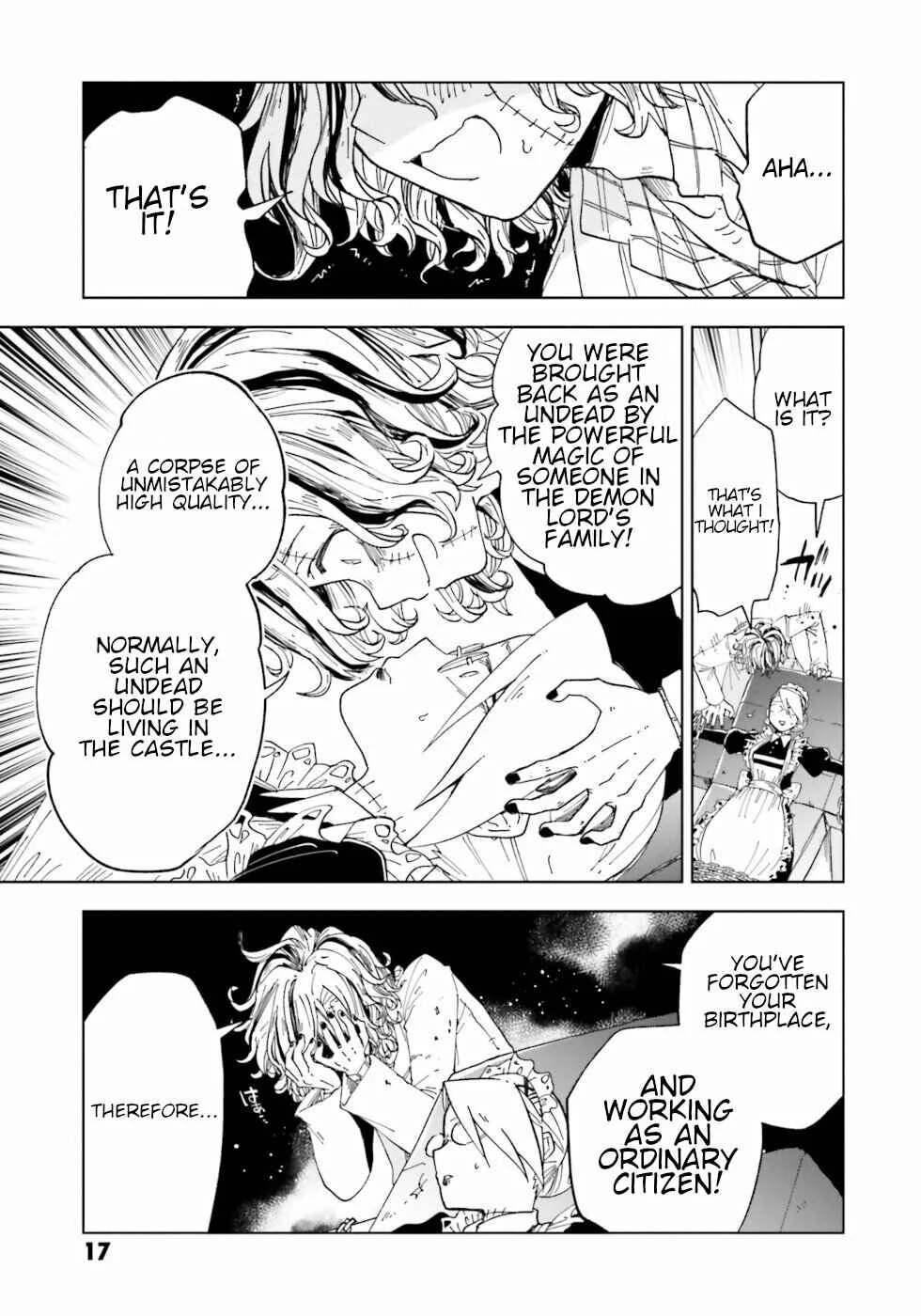 The Splendid Job Of A Monster Maid Chapter 5: Corpse A Corpse 2 - Page 15
