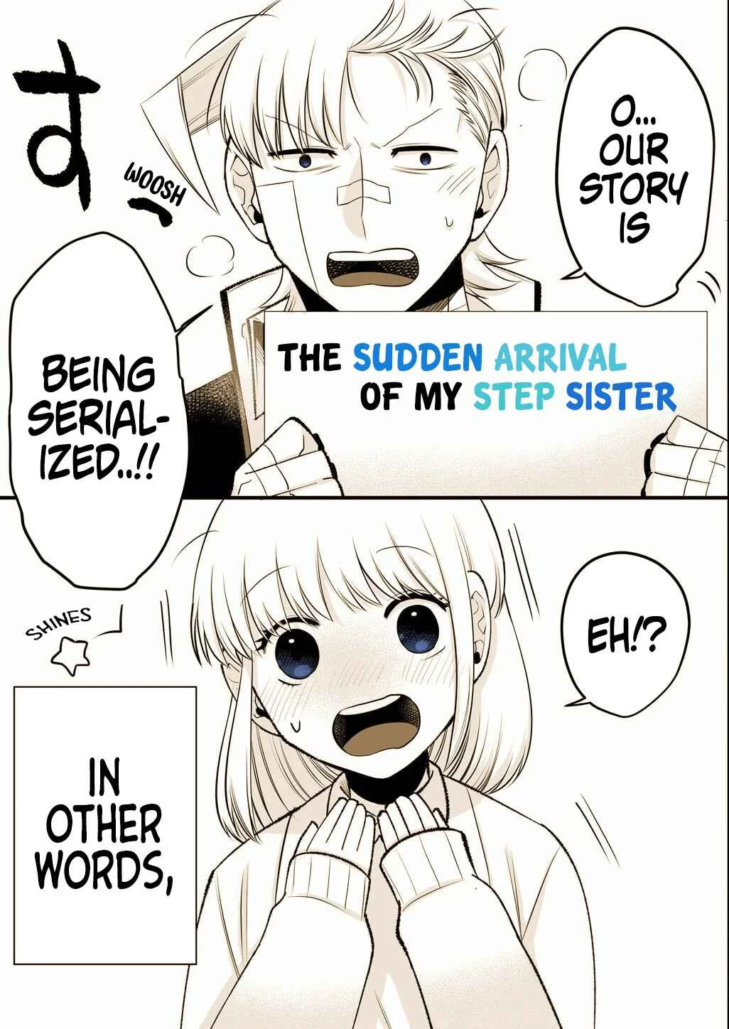 The Sudden Arrival of My Step Sister Chapter 2.5: Special Announcement! - Page 2