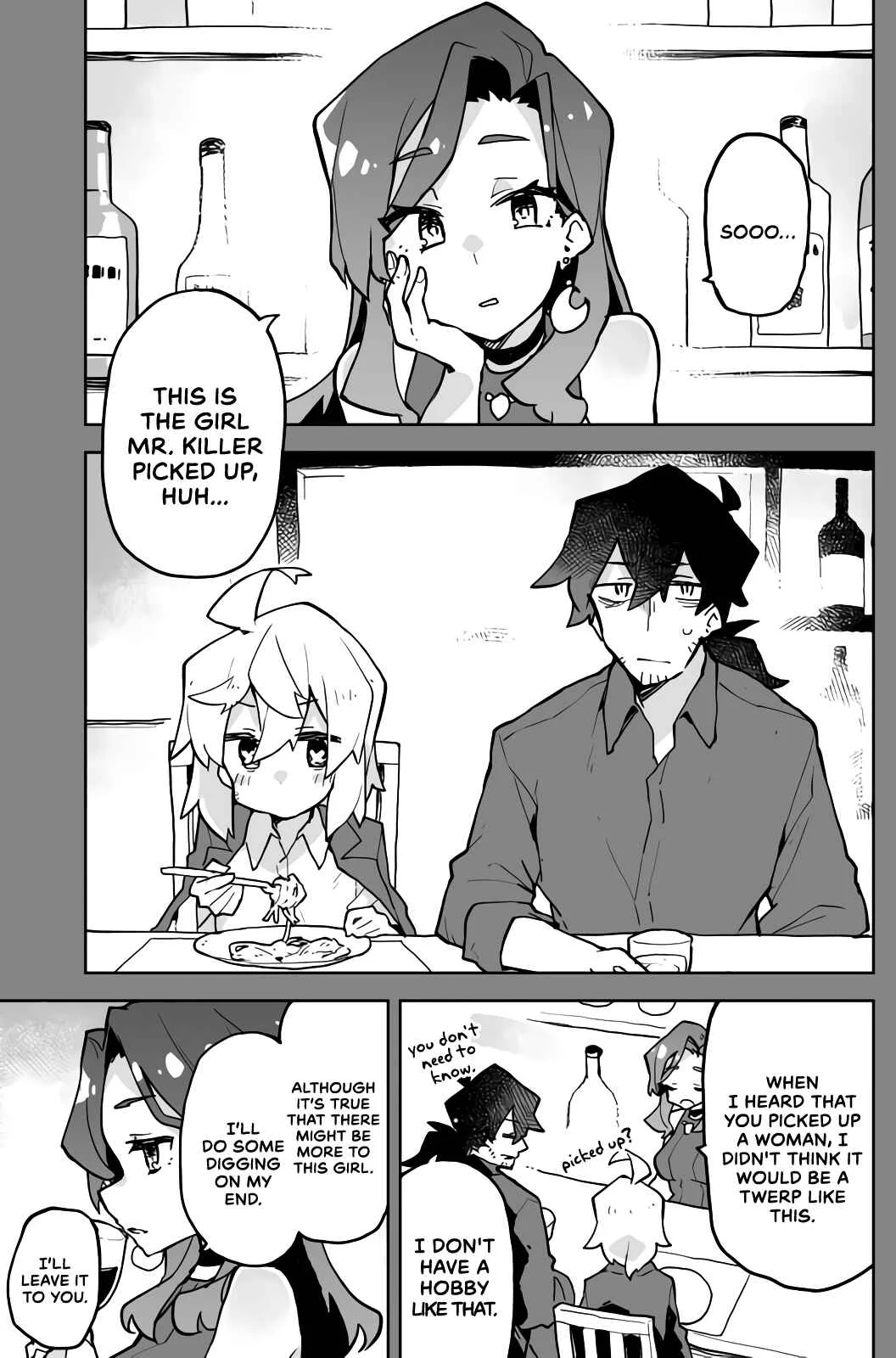 The Terrifying Hitman and the Little Girl He Took in Chapter 3 - Page 1