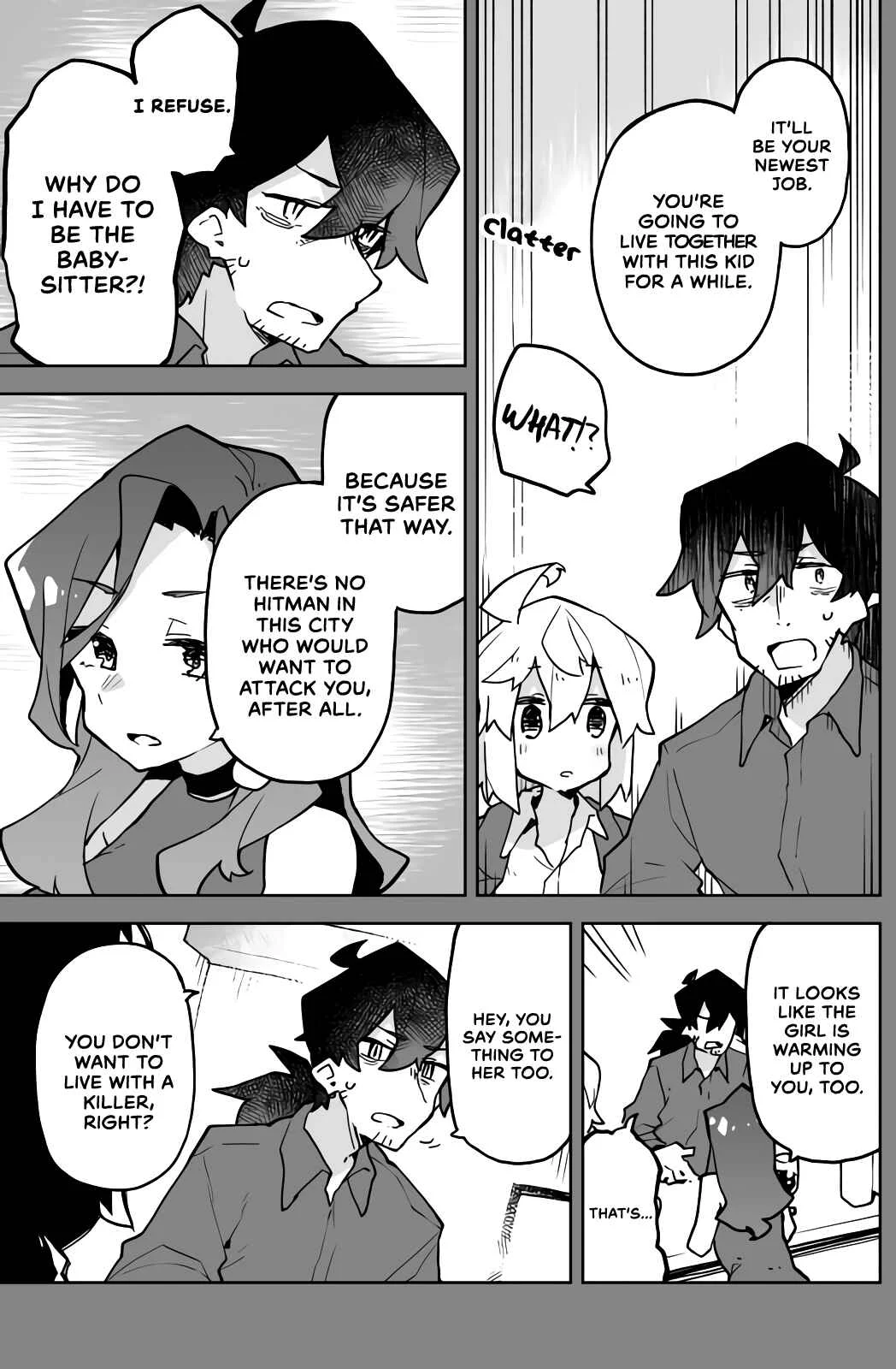 The Terrifying Hitman and the Little Girl He Took in Chapter 3 - Page 3