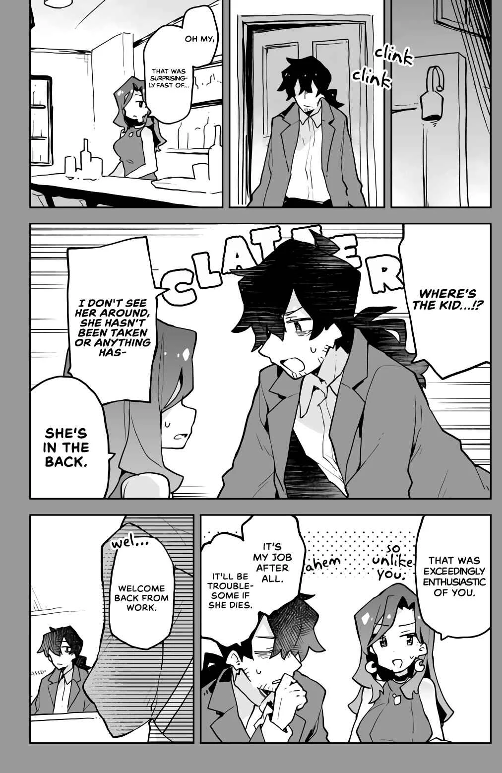 The Terrifying Hitman and the Little Girl He Took in Chapter 4 - Page 3