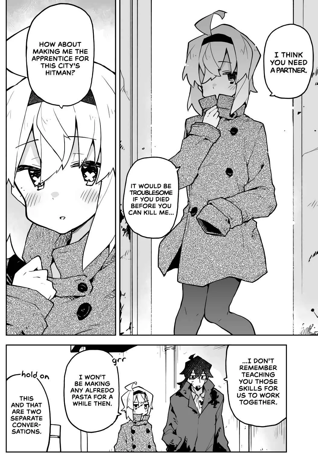 The Terrifying Hitman and the Little Girl He Took in Chapter 5 - Page 4