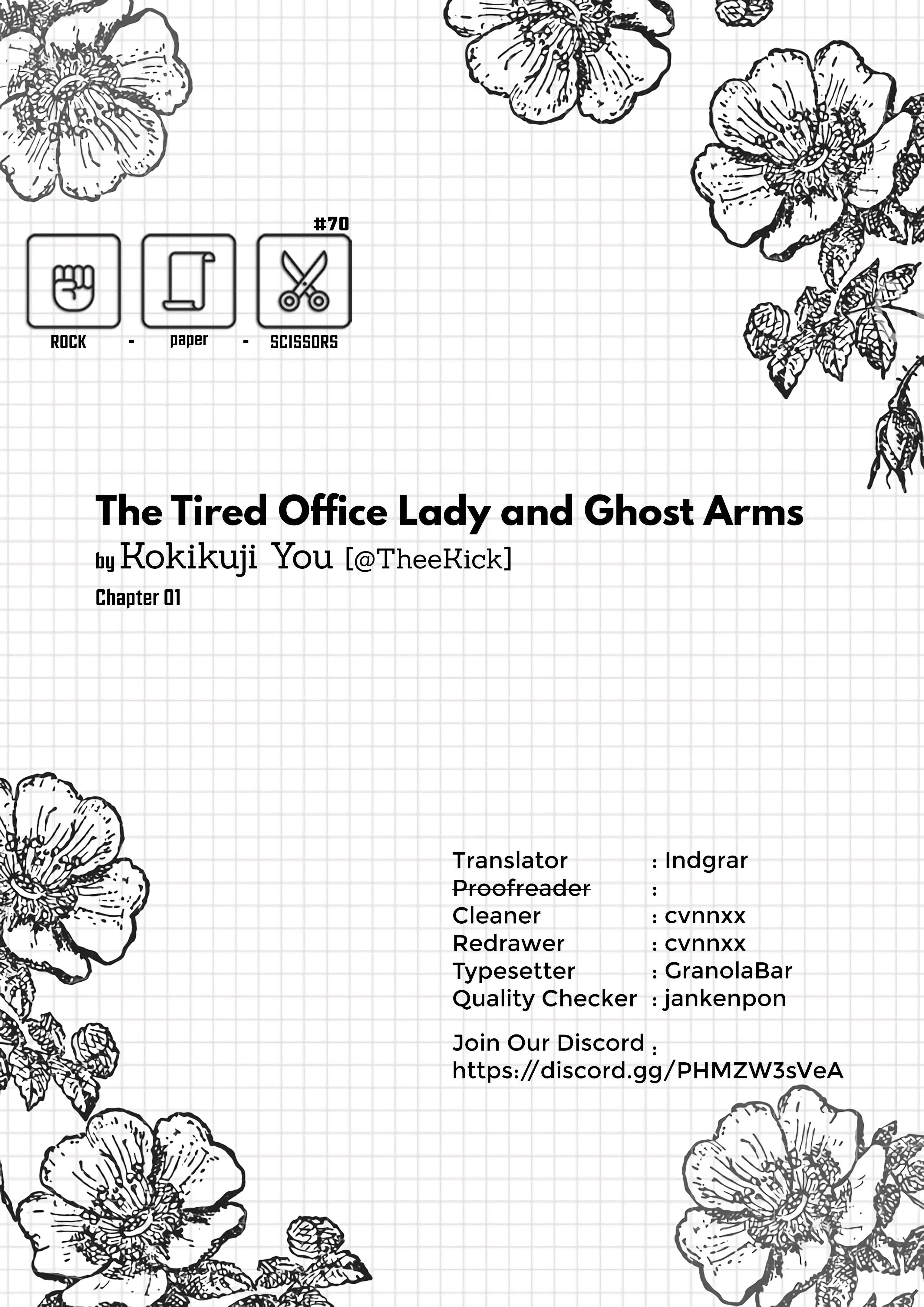 The Tired Office Lady and Ghost Arms Chapter 1 - Page 5