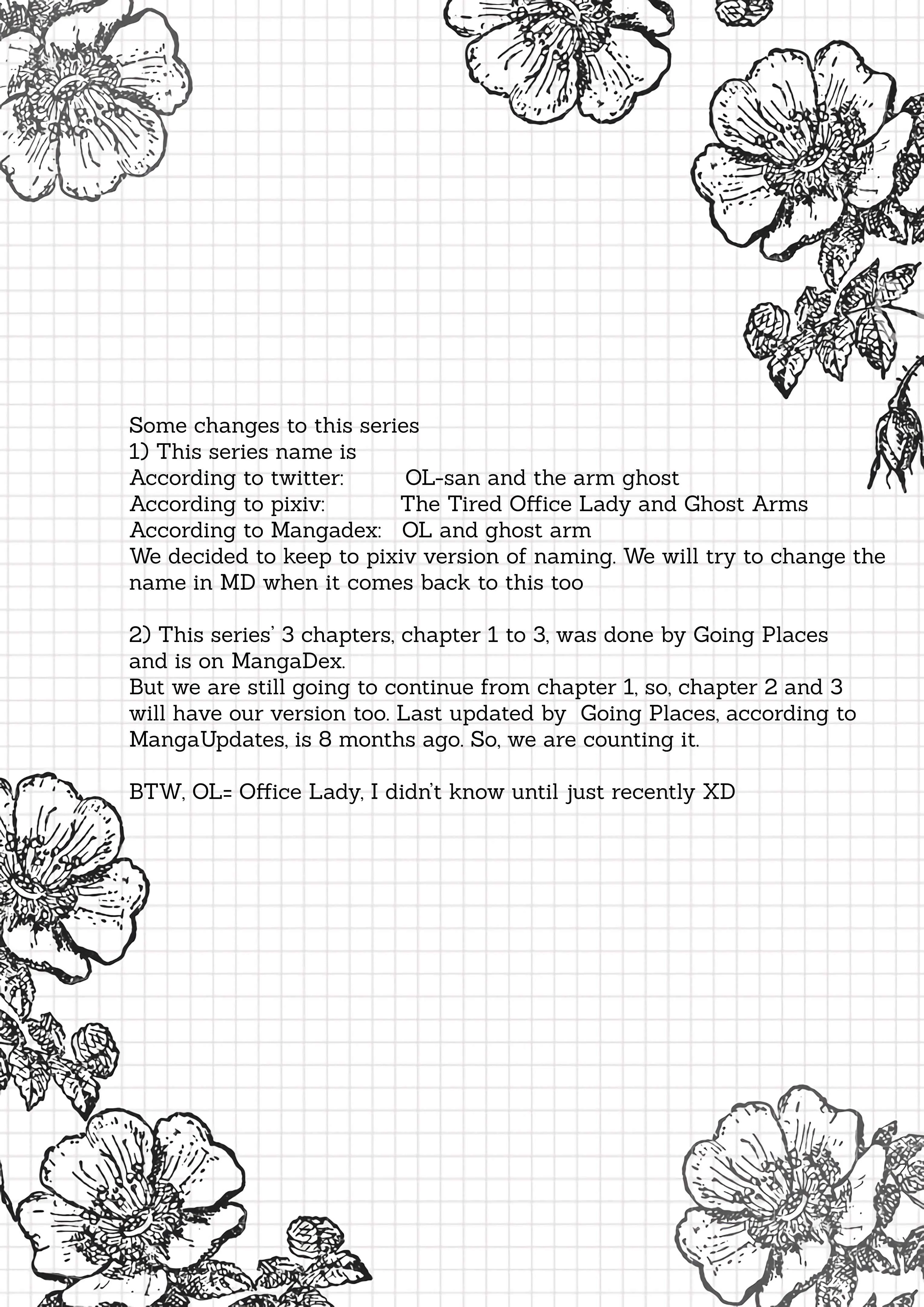 The Tired Office Lady and Ghost Arms Chapter 1 - Page 6