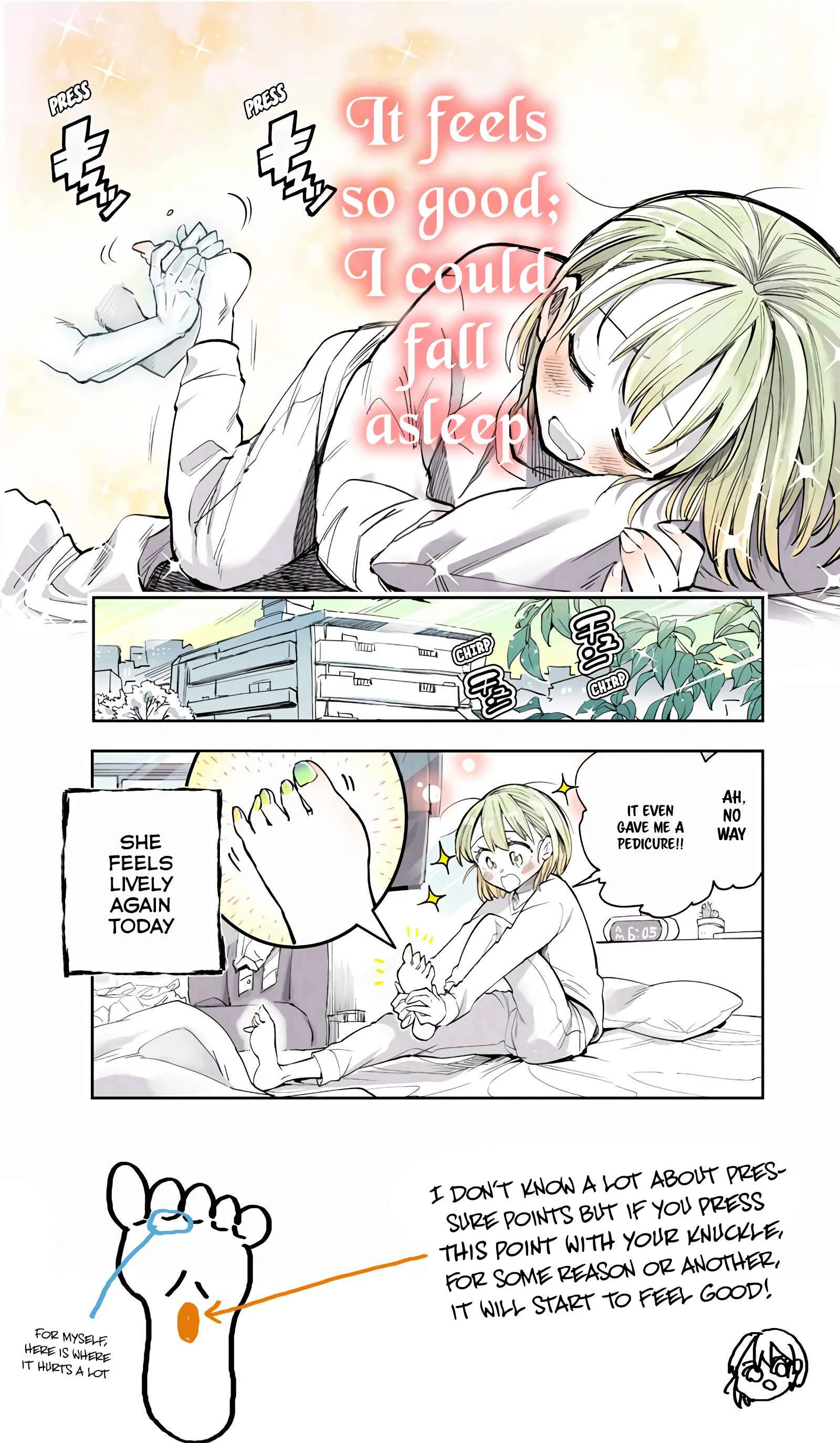 The Tired Office Lady and Ghost Arms Chapter 2 - Page 4