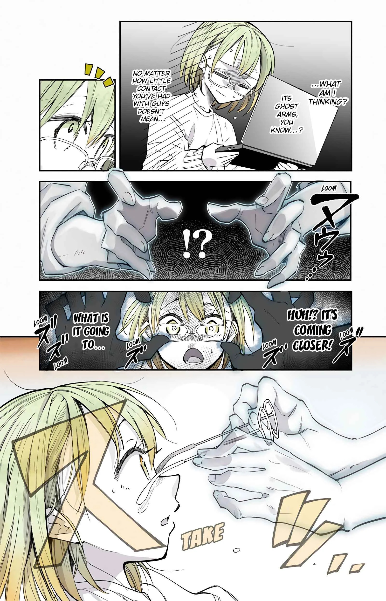 The Tired Office Lady and Ghost Arms Chapter 3 - Page 3