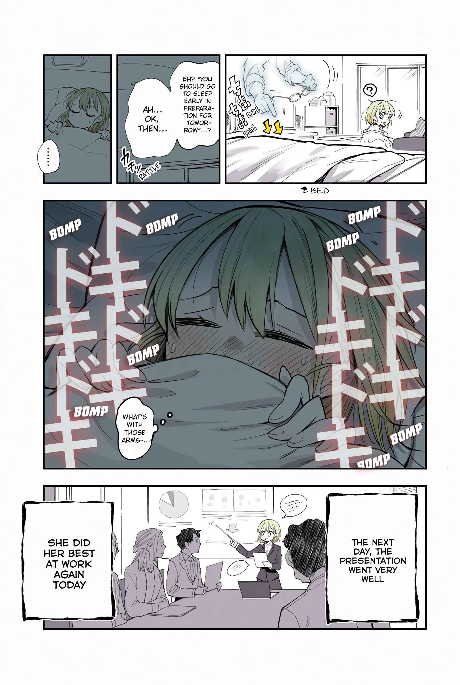 The Tired Office Lady and Ghost Arms Chapter 3 - Page 4