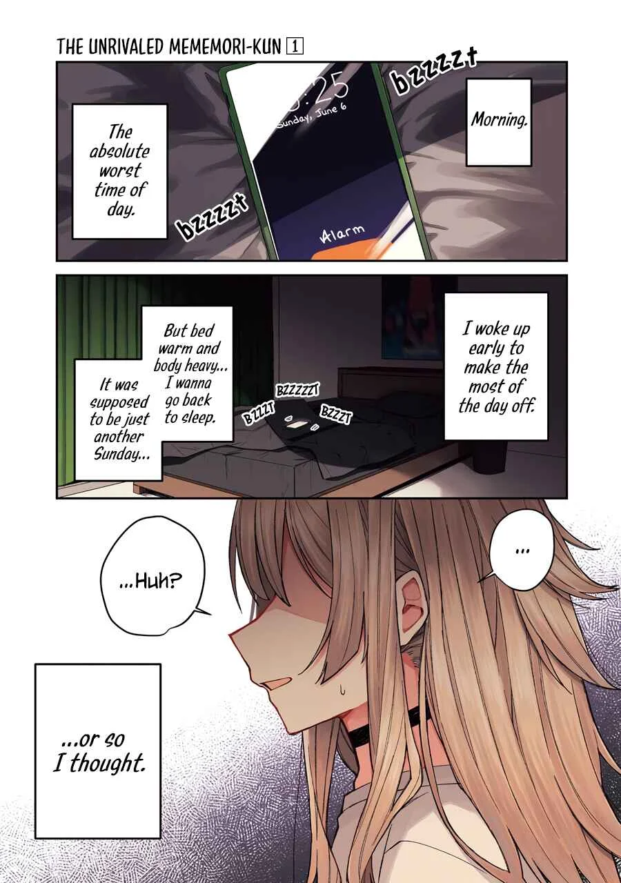 The Unrivaled Mememori-kun Chapter 1: When I Woke Up... - Page 1
