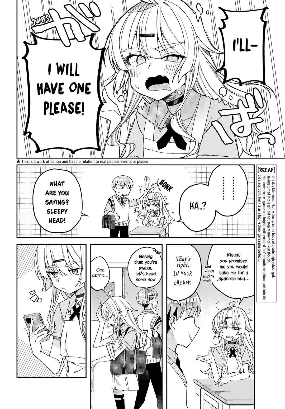 The Unrivaled Mememori-kun Chapter 3: The Person I Like - Page 2