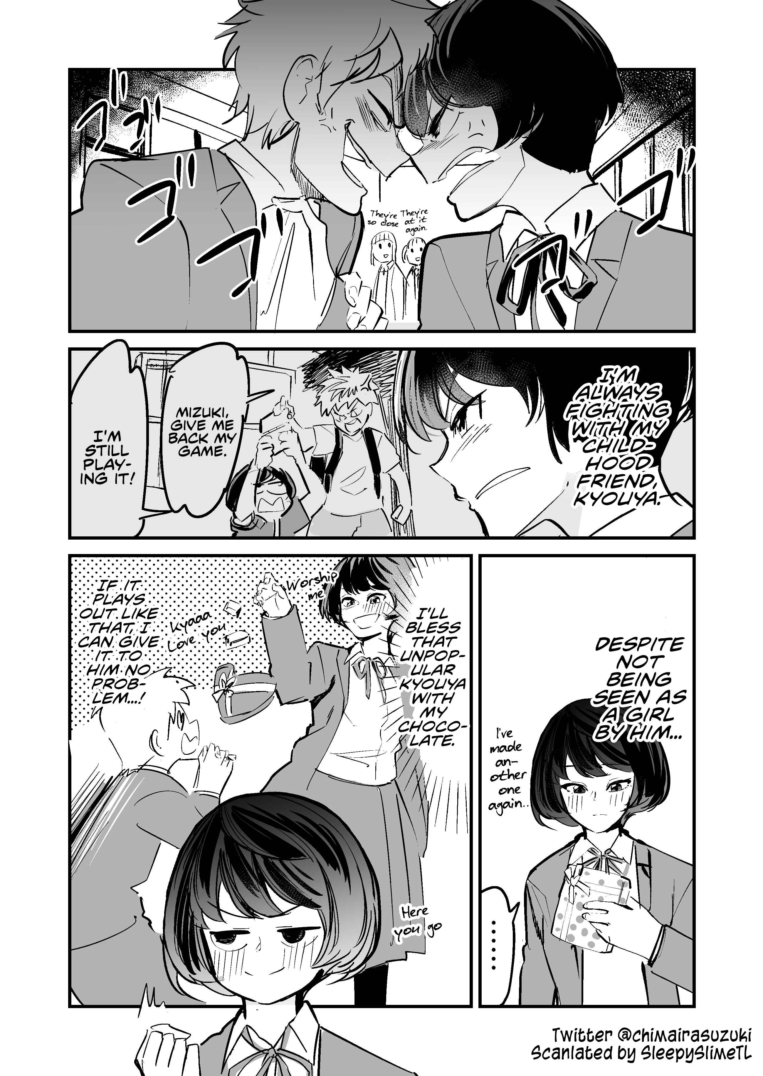 The Valentine's Day of Two People Who Fight All the Time Chapter 1: Valentine's Day - Page 1