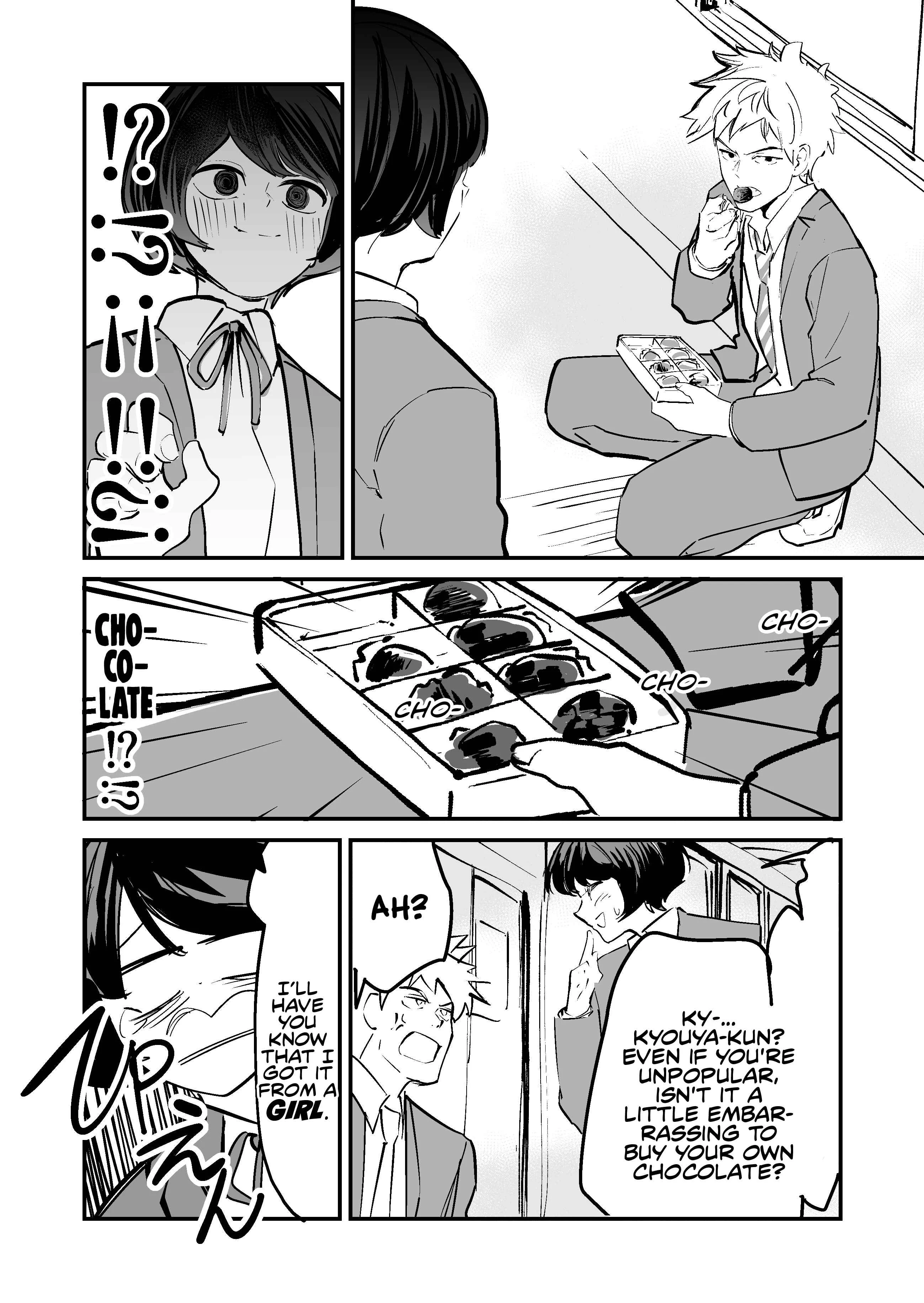 The Valentine's Day of Two People Who Fight All the Time Chapter 1: Valentine's Day - Page 2