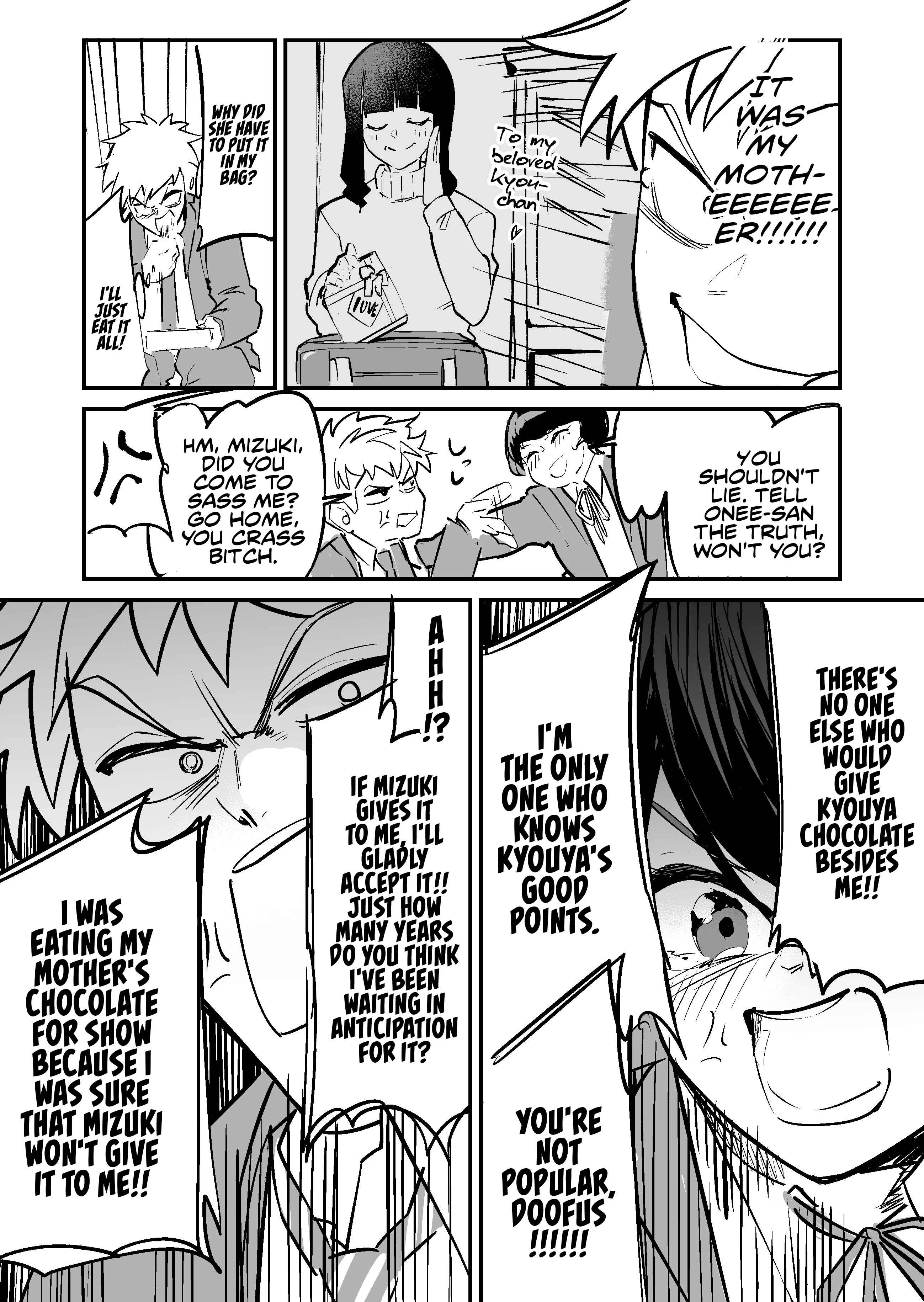 The Valentine's Day of Two People Who Fight All the Time Chapter 1: Valentine's Day - Page 3
