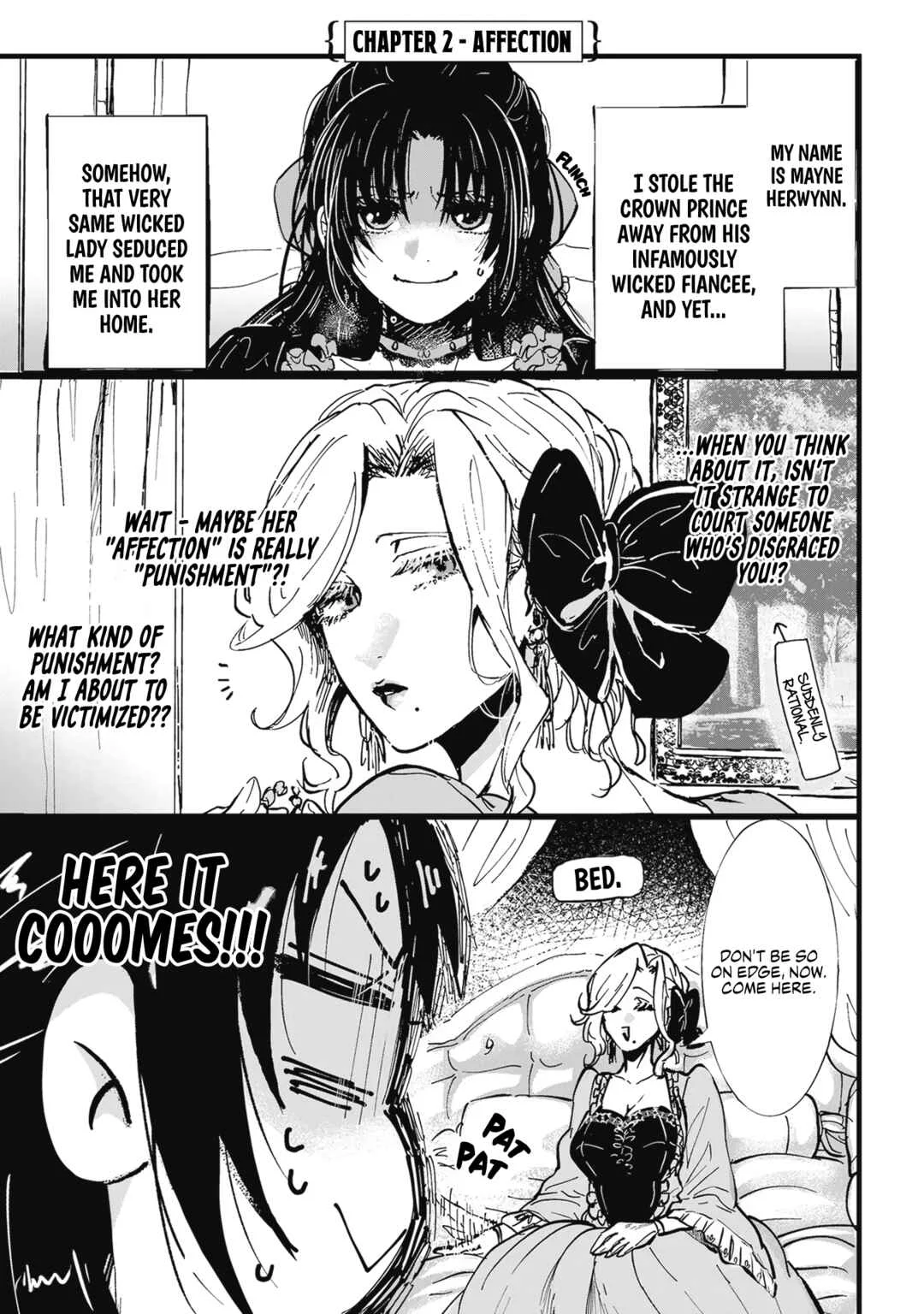 The Villainess Who Steals the Heroine's Heart Chapter 2: Affection - Page 1
