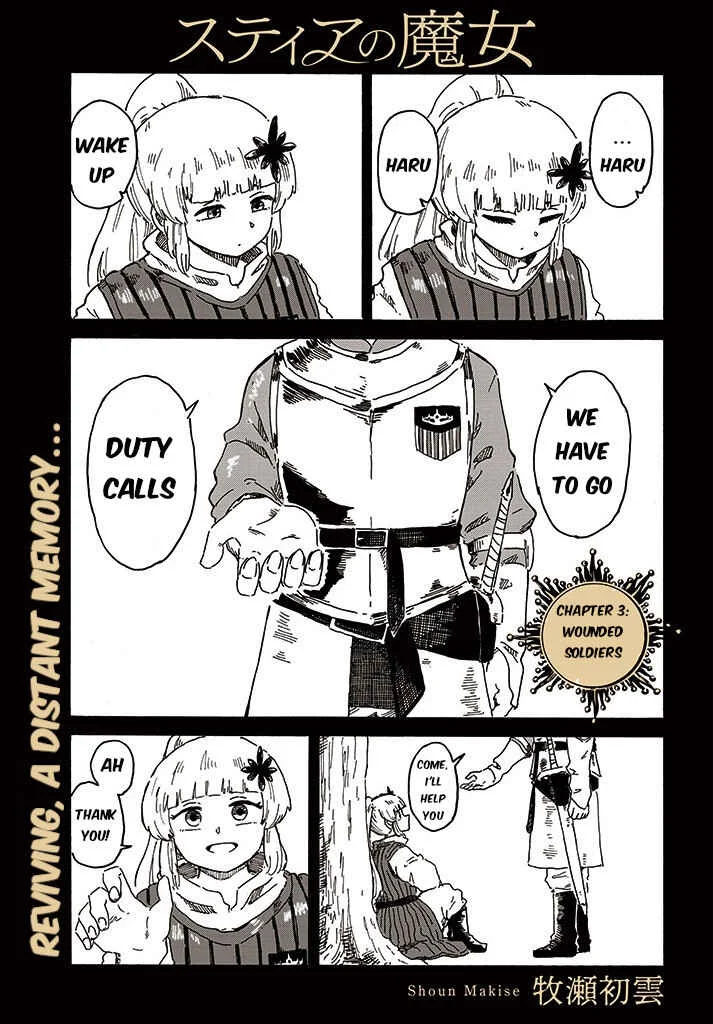 The Witch of Stia Chapter 3: Wounded soldiers - Page 1