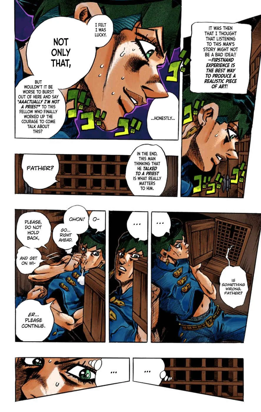 Thus Spoke Rohan Kishibe (Official Colored) Chapter 1: Episode #16 - At a Confessional - Page 13