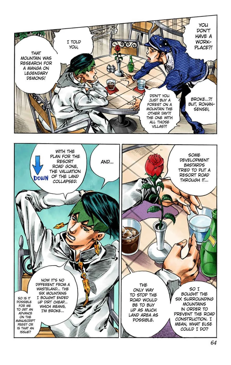 Thus Spoke Rohan Kishibe (Official Colored) Chapter 2: Episode #02 - Mutsu-kabe Hill - Page 8