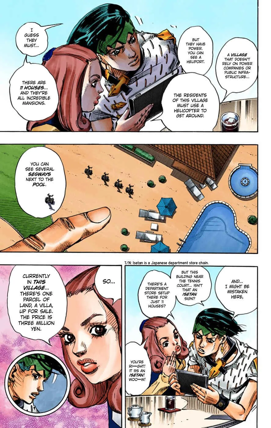 Thus Spoke Rohan Kishibe (Official Colored) Chapter 3: Episode #05 - Millionaire Village - Page 9