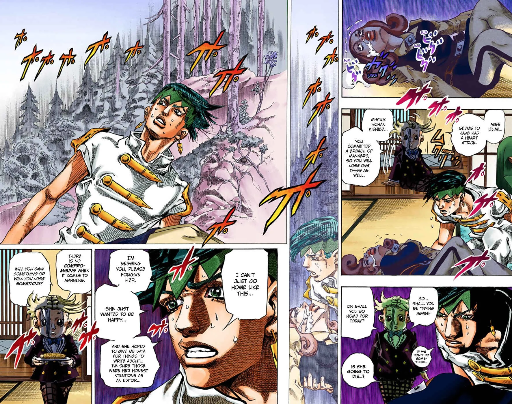 Thus Spoke Rohan Kishibe (Official Colored) Chapter 3: Episode #05 - Millionaire Village - Page 34