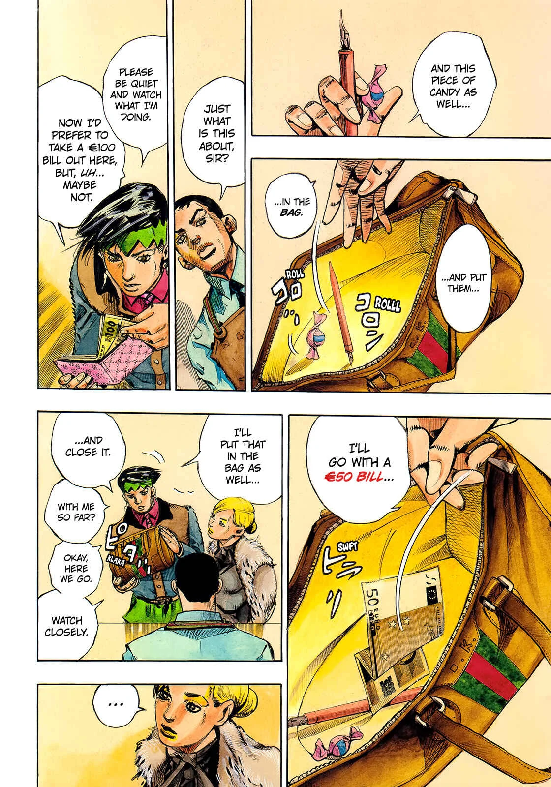 Thus Spoke Rohan Kishibe (Official Colored) Chapter 5: Rohan Kishibe Meets Gucci - Page 9