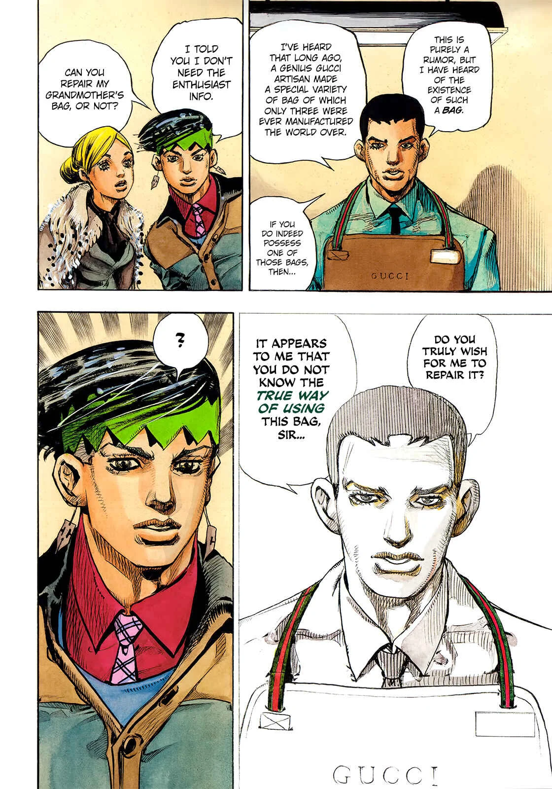 Thus Spoke Rohan Kishibe (Official Colored) Chapter 5: Rohan Kishibe Meets Gucci - Page 13