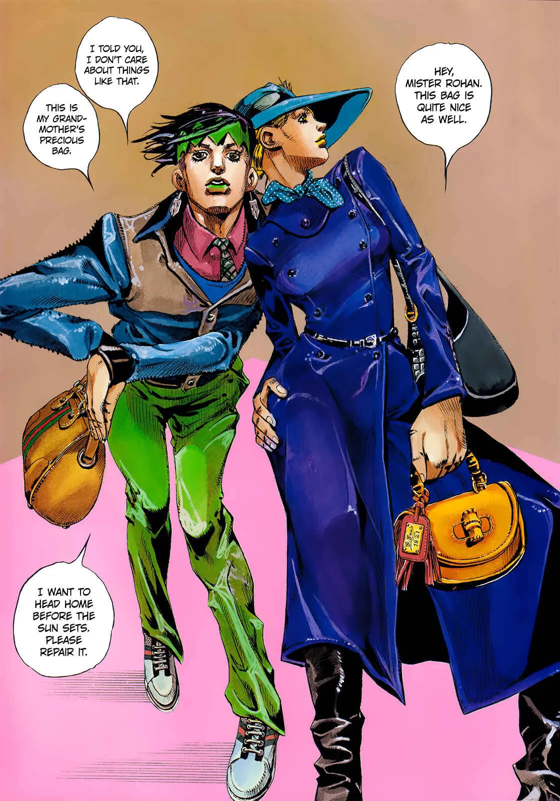 Thus Spoke Rohan Kishibe (Official Colored) Chapter 5: Rohan Kishibe Meets Gucci - Page 14