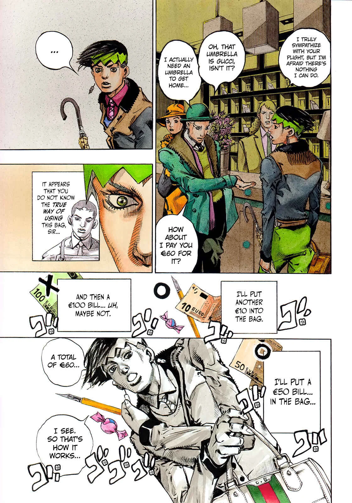 Thus Spoke Rohan Kishibe (Official Colored) Chapter 5: Rohan Kishibe Meets Gucci - Page 18