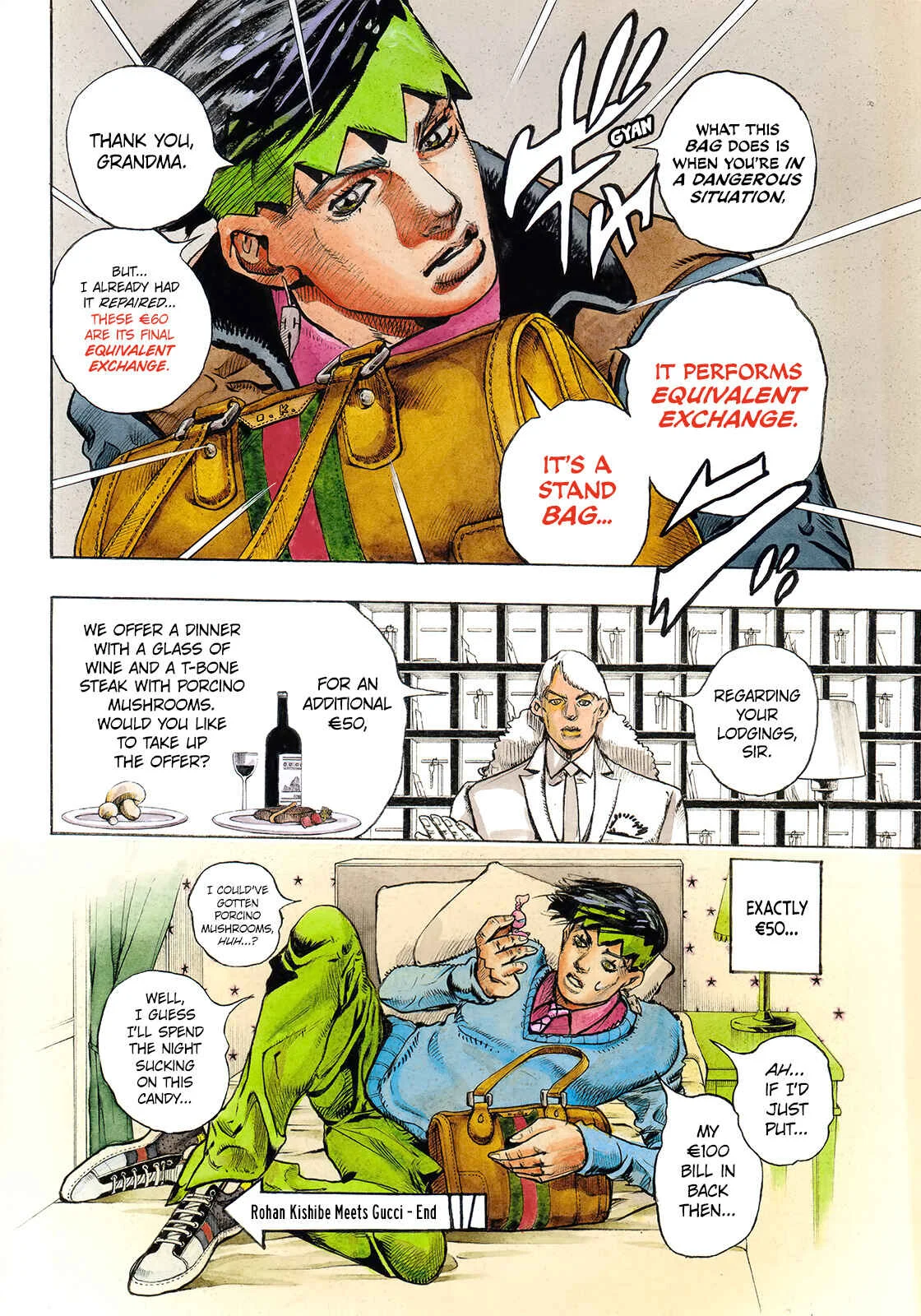 Thus Spoke Rohan Kishibe (Official Colored) Chapter 5: Rohan Kishibe Meets Gucci - Page 19