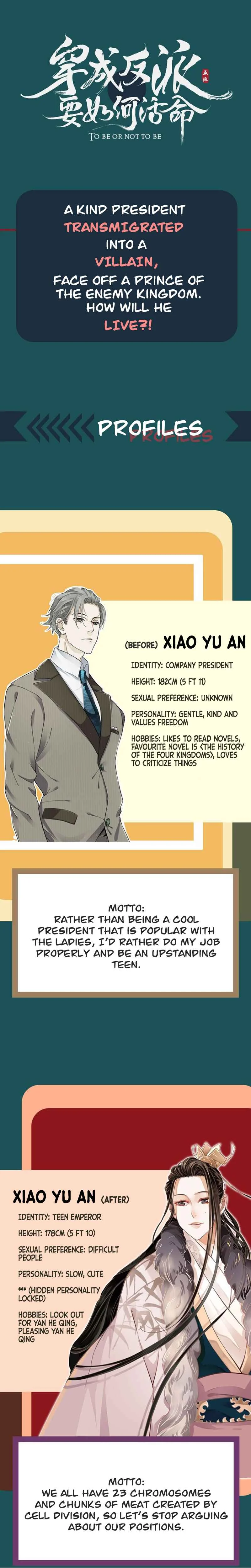 To Be or Not to Be Chapter 0: Character Description - Page 4