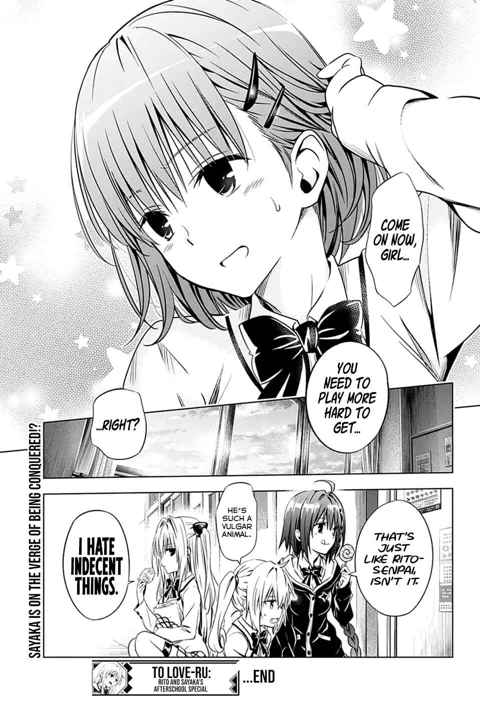 To Love Ru - Kentarou Yabuki 20th Anniversary Chapter 1: Rito and Sayaka's Afterschool Special - Page 26