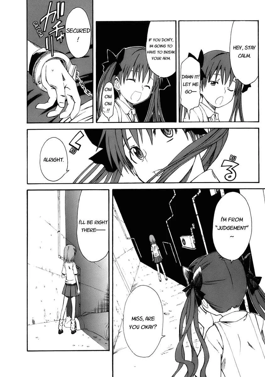 Toaru Majutsu no Index Gaiden: Toaru Kagaku no Railgun Chapter 1: July 16th - Page 8