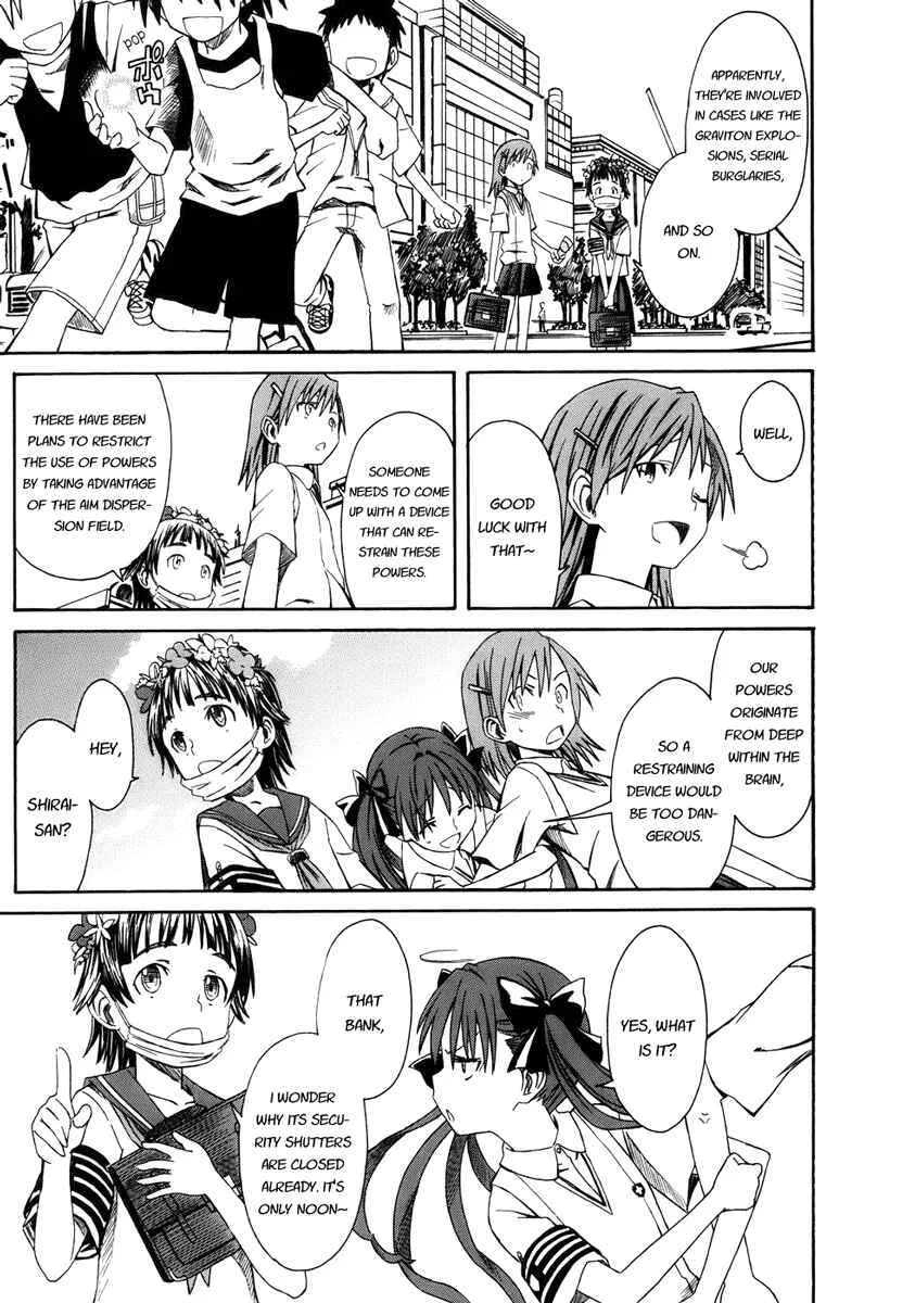 Toaru Majutsu no Index Gaiden: Toaru Kagaku no Railgun Chapter 1: July 16th - Page 28