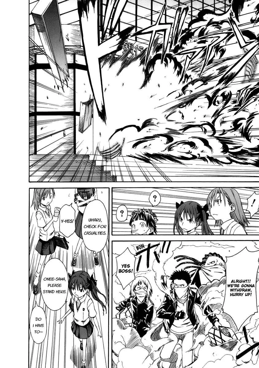 Toaru Majutsu no Index Gaiden: Toaru Kagaku no Railgun Chapter 1: July 16th - Page 29