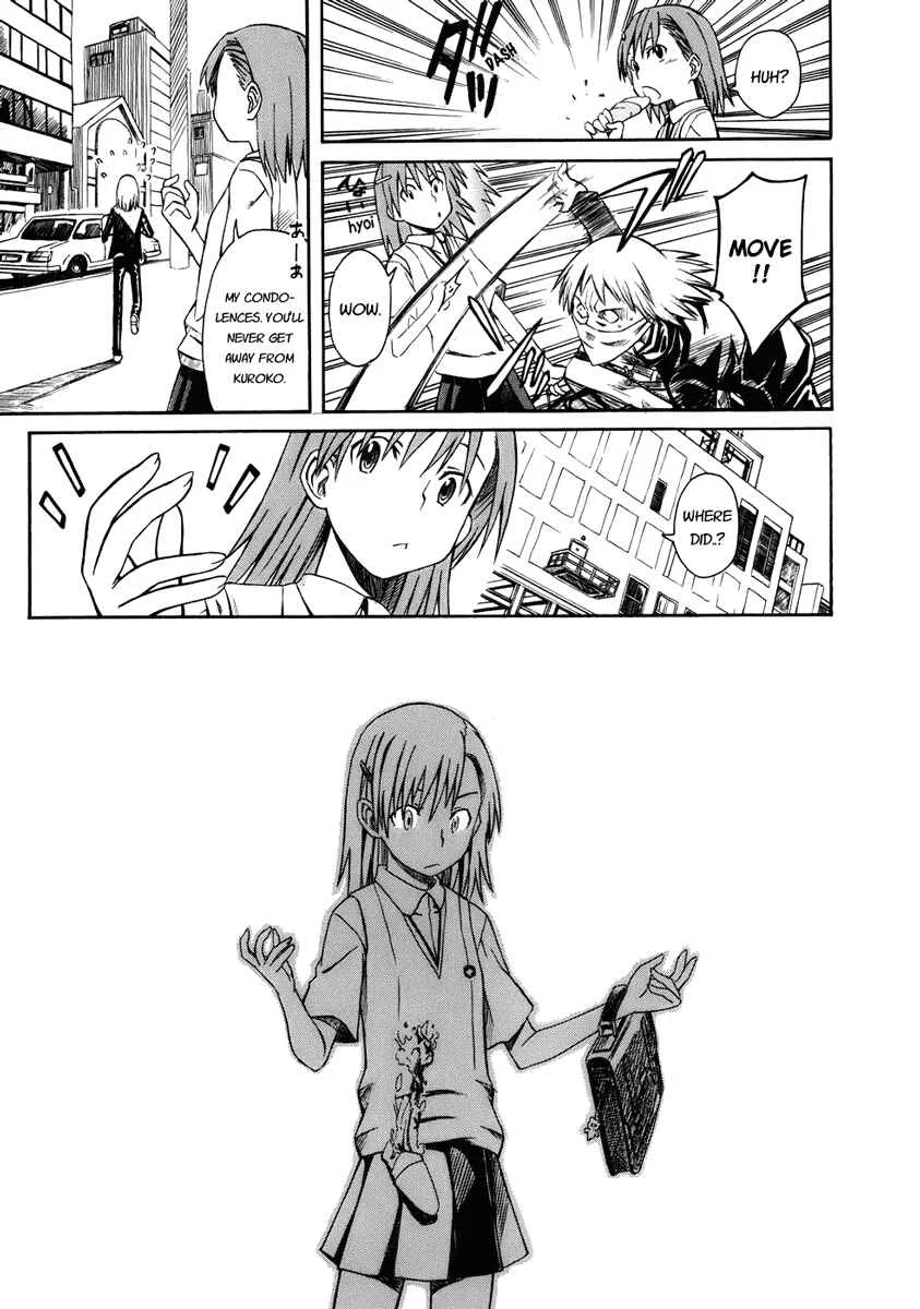 Toaru Majutsu no Index Gaiden: Toaru Kagaku no Railgun Chapter 1: July 16th - Page 36
