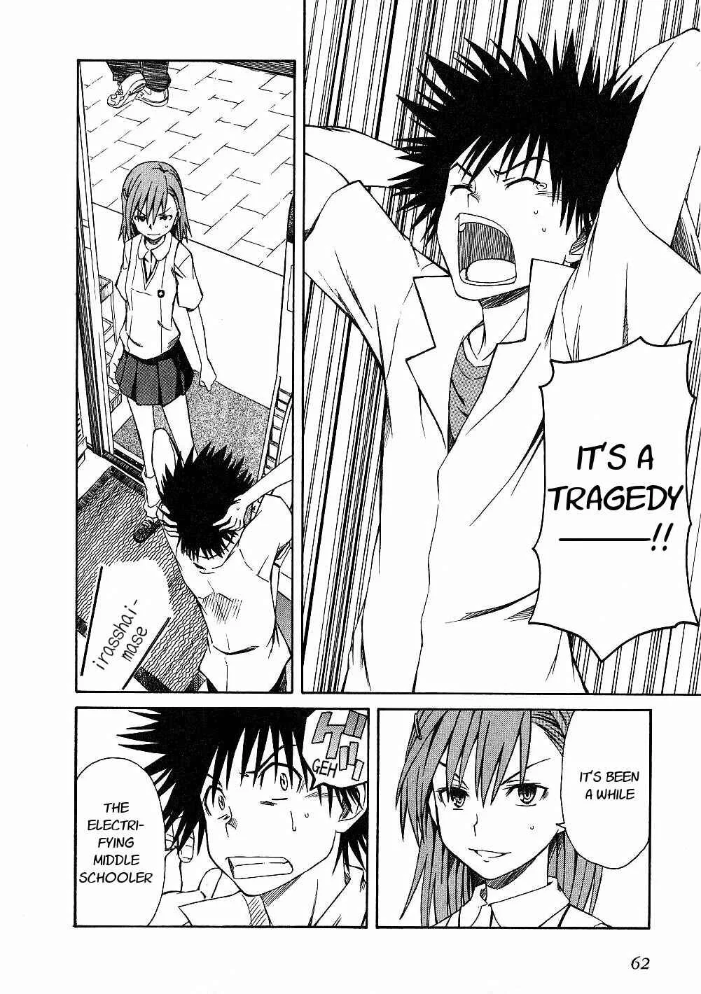 Toaru Majutsu no Index Gaiden: Toaru Kagaku no Railgun Chapter 2: July 17th, Part 1 - Page 22