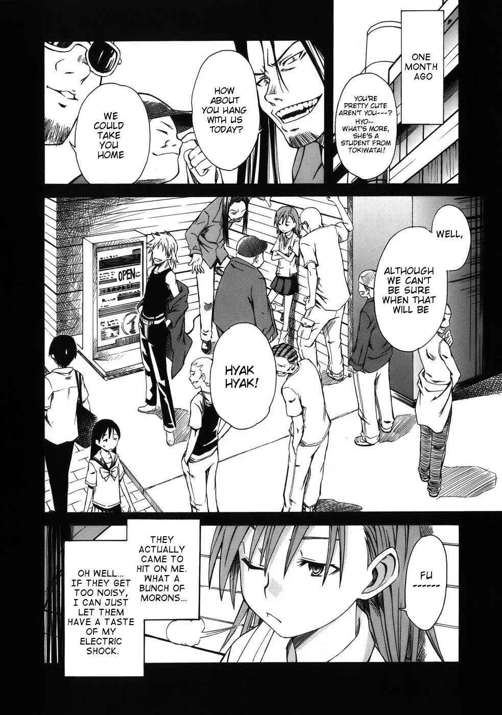 Toaru Majutsu no Index Gaiden: Toaru Kagaku no Railgun Chapter 3: July 17th, Part 2 - Page 2