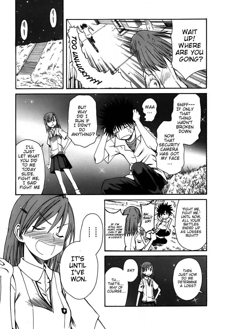Toaru Majutsu no Index Gaiden: Toaru Kagaku no Railgun Chapter 3: July 17th, Part 2 - Page 13