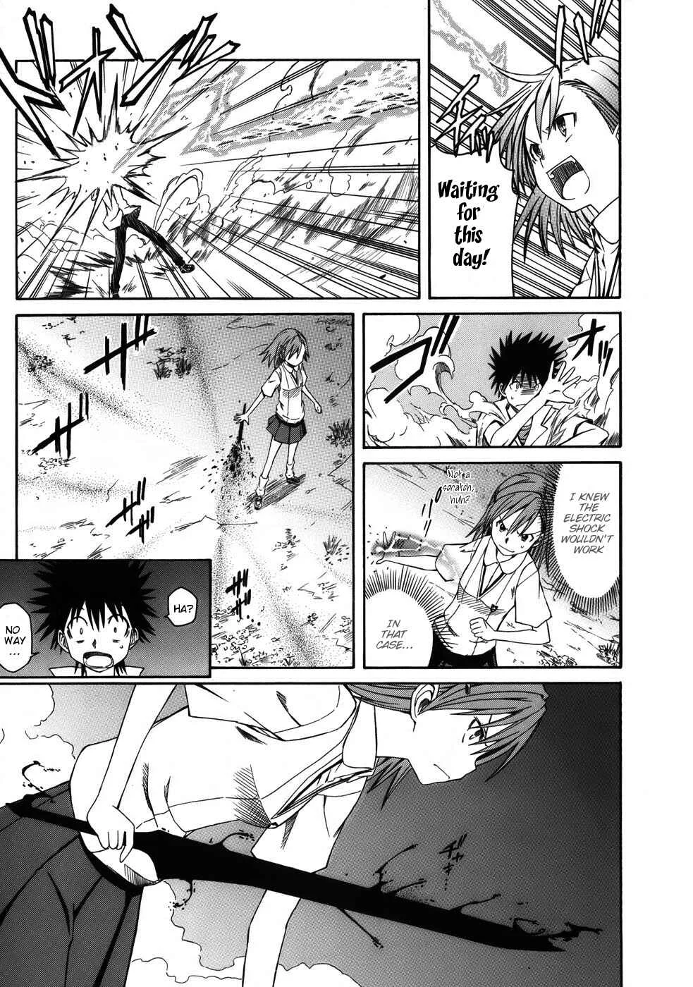 Toaru Majutsu no Index Gaiden: Toaru Kagaku no Railgun Chapter 3: July 17th, Part 2 - Page 15