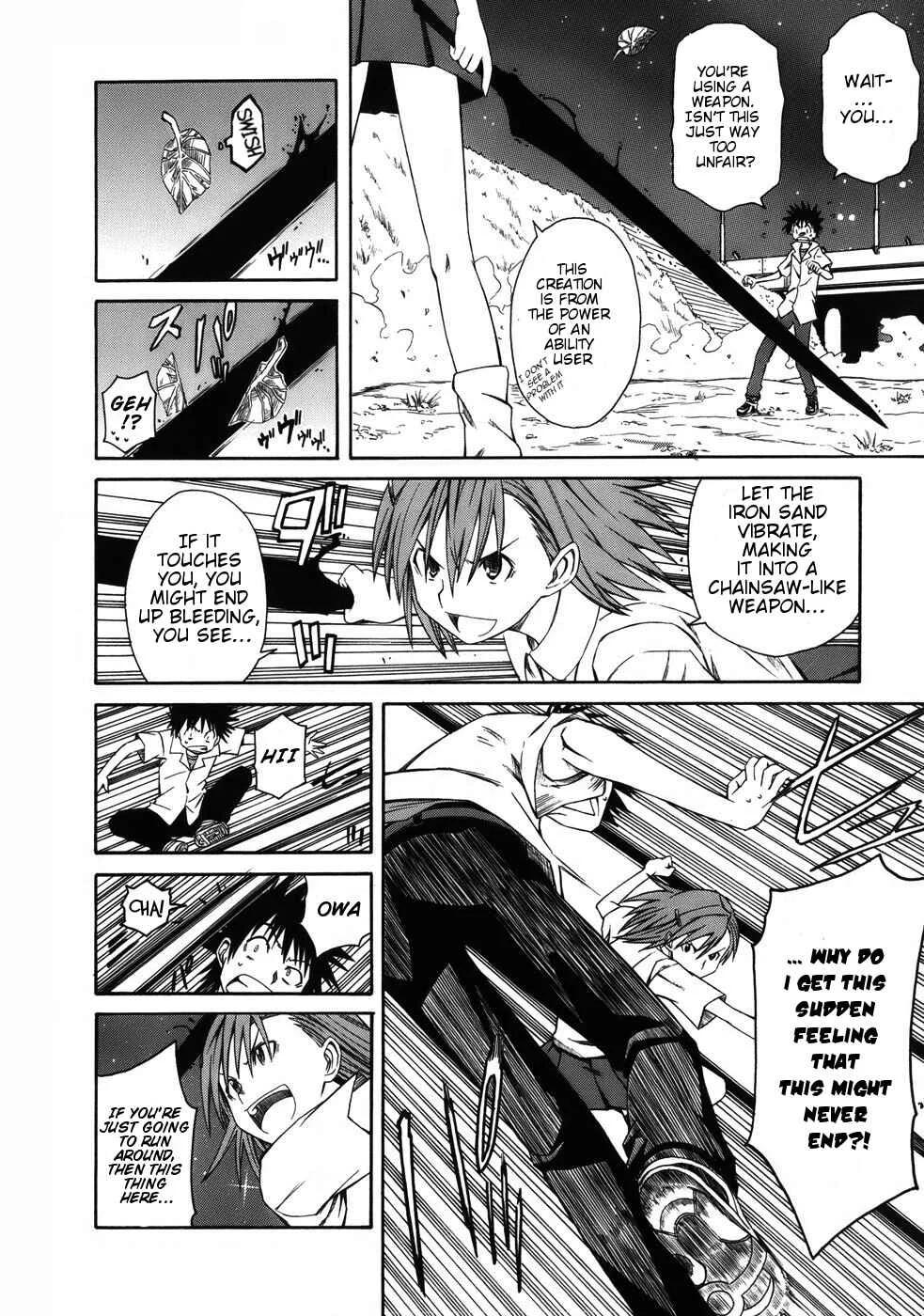 Toaru Majutsu no Index Gaiden: Toaru Kagaku no Railgun Chapter 3: July 17th, Part 2 - Page 16