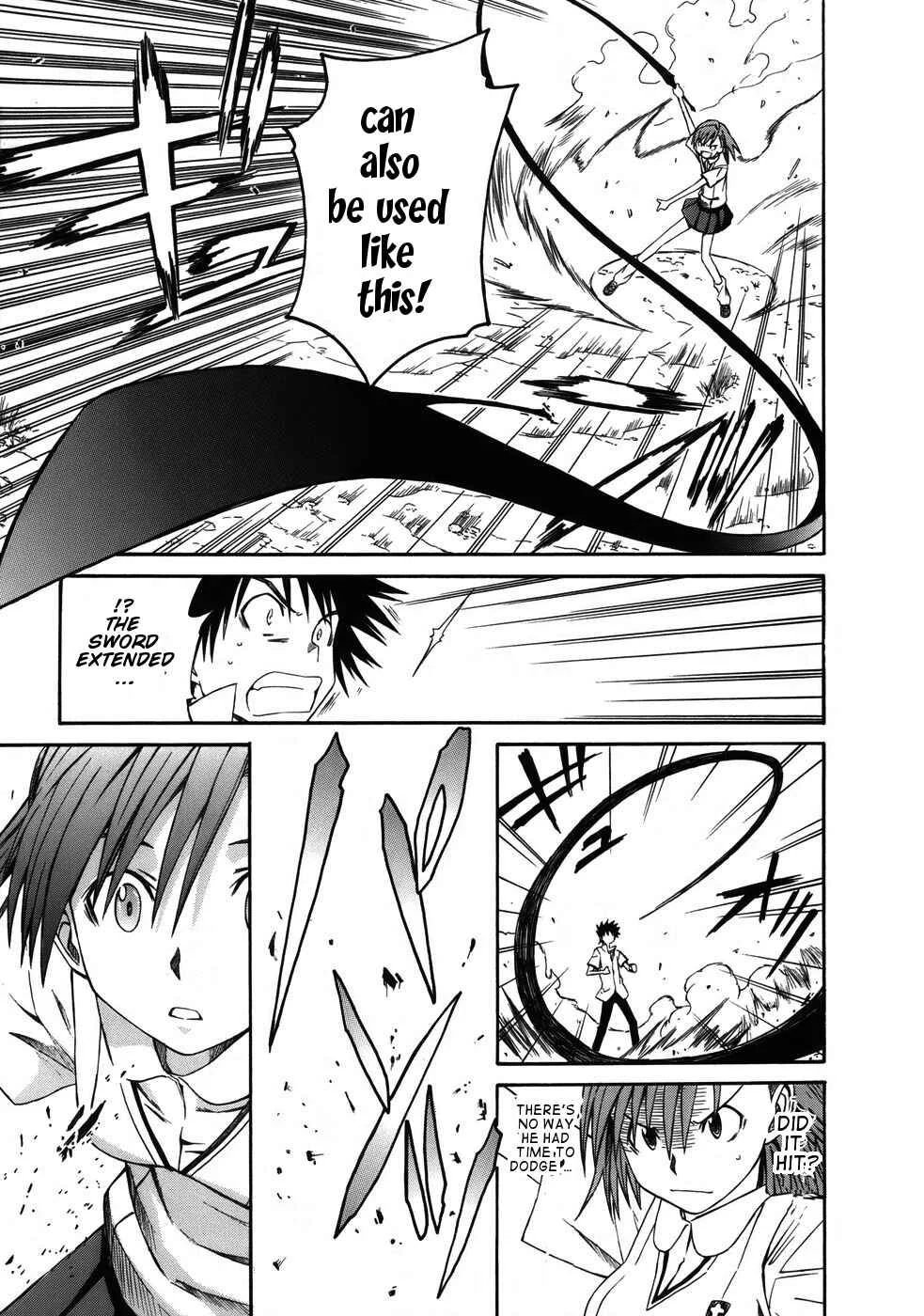 Toaru Majutsu no Index Gaiden: Toaru Kagaku no Railgun Chapter 3: July 17th, Part 2 - Page 17