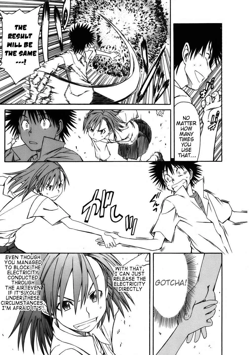 Toaru Majutsu no Index Gaiden: Toaru Kagaku no Railgun Chapter 3: July 17th, Part 2 - Page 19