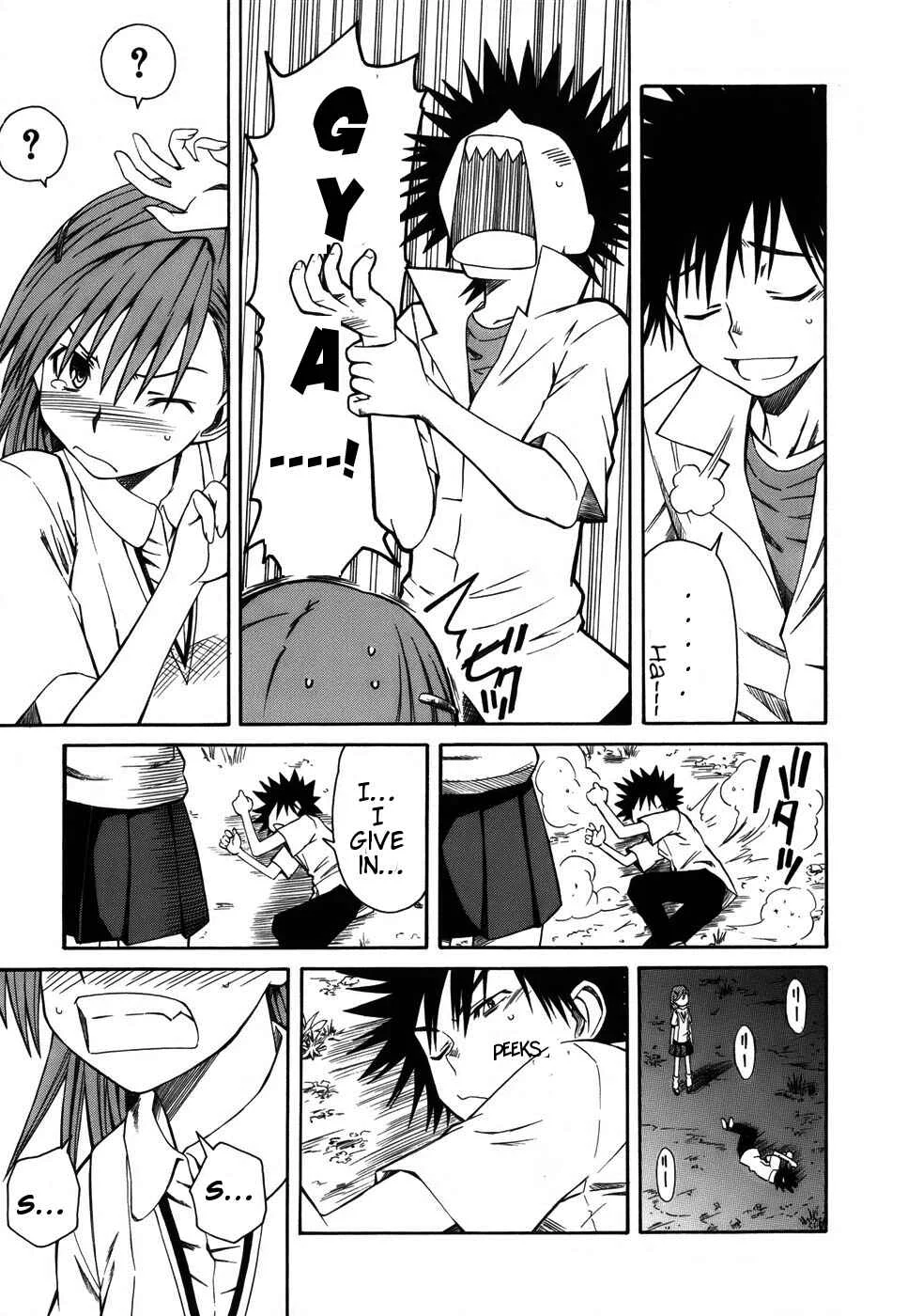 Toaru Majutsu no Index Gaiden: Toaru Kagaku no Railgun Chapter 3: July 17th, Part 2 - Page 21